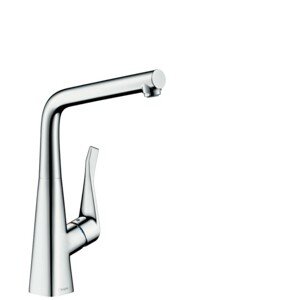 Dřezová baterie Hansgrohe Metris M71 s otočným raménkem chrom 14822000