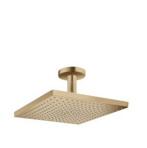 Hlavová sprcha Hansgrohe Raindance strop včetně sprchového ramena kartáčovaný bronz 26250140