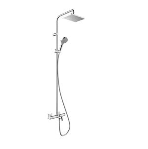 Sprchový systém Hansgrohe Vernis Shape na stěnu s termostatickou baterií chrom 26284000