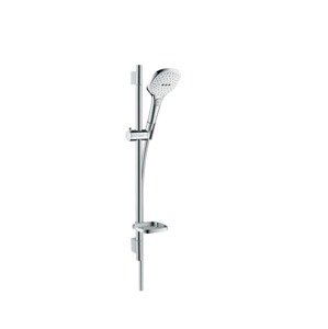 Sprchový set Hansgrohe Raindance Select E na stěnu s mýdlenkou bílá/chrom 26622400