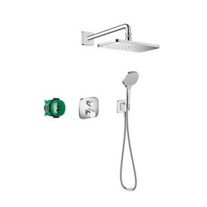 Sprchový systém Hansgrohe Croma E pod omítku s termostatickou baterií chrom 27953000