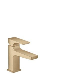 Umyvadlová baterie Hansgrohe Metropol s clic-clacem kartáčovaný bronz 32500140