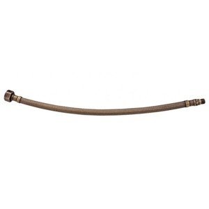 Flexibilní nerezová hadice M10x3/8", 35 cm, bronz