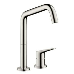 Dřezová baterie Hansgrohe Axor Citterio M s otočným raménkem vzhled nerezu 34820800