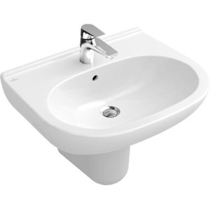 Závěsné umyvadlo Villeroy & Boch O.Novo 55x45 cm alpská bílá 51605601