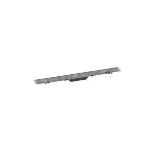 Sprchový žlab Hansgrohe RainDrain Rock 80 cm nerez 56030000