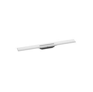 Sprchový žlab Hansgrohe RainDrain Flex 80 cm nerez matná bílá mat 56051700