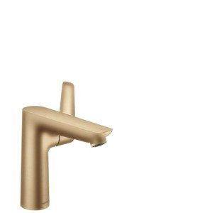 Umyvadlová baterie Hansgrohe Talis E s výpustí kartáčovaný bronz 71754140