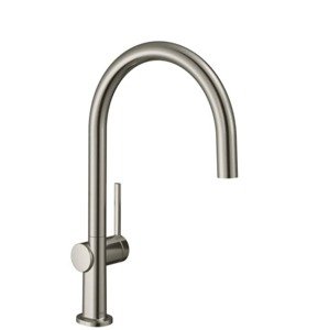 Dřezová baterie Hansgrohe Talis s otočným ramínkem vzhled nerezu 72804800