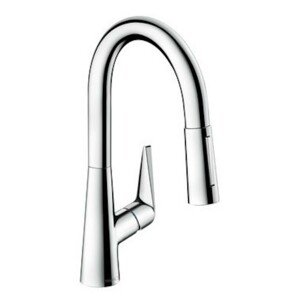 Dřezová baterie Hansgrohe Talis M51 s vytahovací sprškou, 2 proudy chrom 72815000