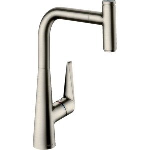 Dřezová baterie Hansgrohe Talis Select M51 s vytahovací sprškou vzhled nerezu 72821800