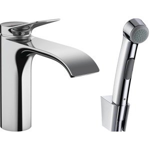 Umyvadlová baterie Hansgrohe Vivenis s bidetovou sprškou chrom 75210000