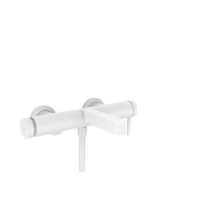 Vanová baterie Hansgrohe Finoris bez sprchového setu 150 mm matná bílá 76420700