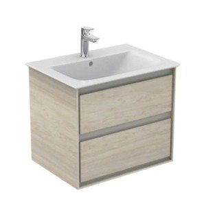 Koupelnová skříňka pod umyvadlo Ideal Standard Connect Air 60x44x51,7 cm světlé dřevo/světlá hnědá mat E0818UK