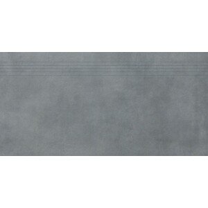 Schodovka Rako Extra tmavě šedá 40x80 cm mat DCP84724.1