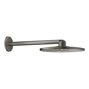 Hlavová sprcha Grohe Rainshower SmartActive včetně sprchového ramena kartáčovaný hard graphite 26475AL0