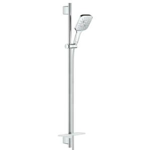 Sprchový set Grohe Rainshower SmartActive Cube na stěnu s poličkou chrom 26587000