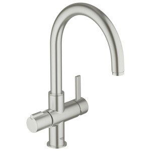 Dřezová baterie Grohe Red s filtrem supersteel 30033DC0