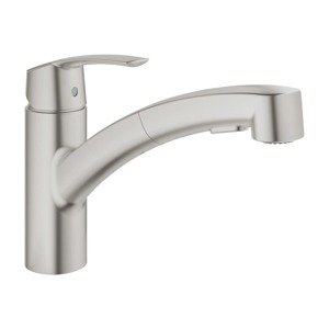 Dřezová baterie Grohe Start s otočným ramínkem, 2 proudy supersteel 30307DC0