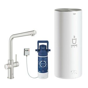 Dřezová baterie Grohe Red s výpustí supersteel 30325DC1