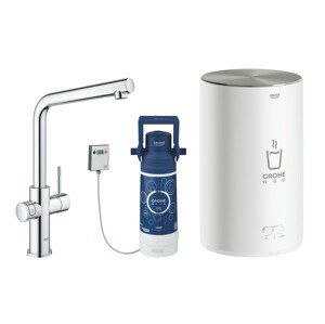 Dřezová baterie Grohe Red s výpustí chrom 30327001