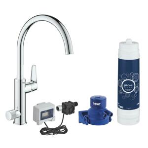 Dřezová baterie Grohe Blue Pure BauCurve s filtrem chrom 30386000