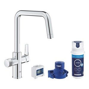 Dřezová baterie Grohe Blue Pure s filtrem chrom 30596000