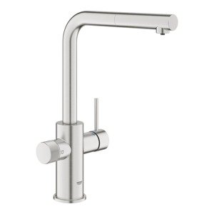 Dřezová baterie Grohe GROHE Blue Pure 2022 s filtrem supersteel 30601DC0