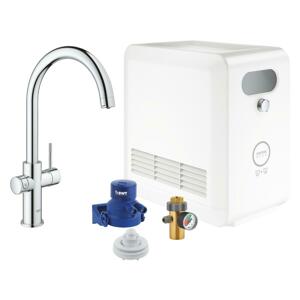 Dřezová baterie Grohe Blue Professional s výpustí chrom 31323002