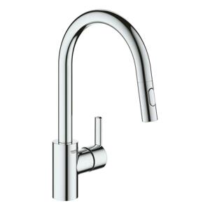 Dřezová baterie Grohe Feel s vytahovací sprškou, 2 proudy chrom 31486001