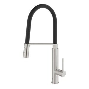 Dřezová baterie Grohe Concetto New s vytahovací sprškou supersteel 31491DC0