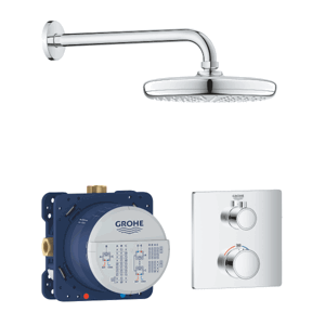 Sprchový systém Grohe Grohtherm včetně podomítkového tělesa chrom 34728000