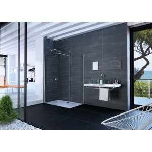 Sprchová zástěna walk-in / dveře 100x90 cm Huppe Xtensa HUPPEX10090L