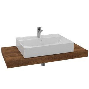 Koupelnová sestava Grohe s deskou pod umyvadlo Dolce 100x8x50 cm dub charleston KSETDO14