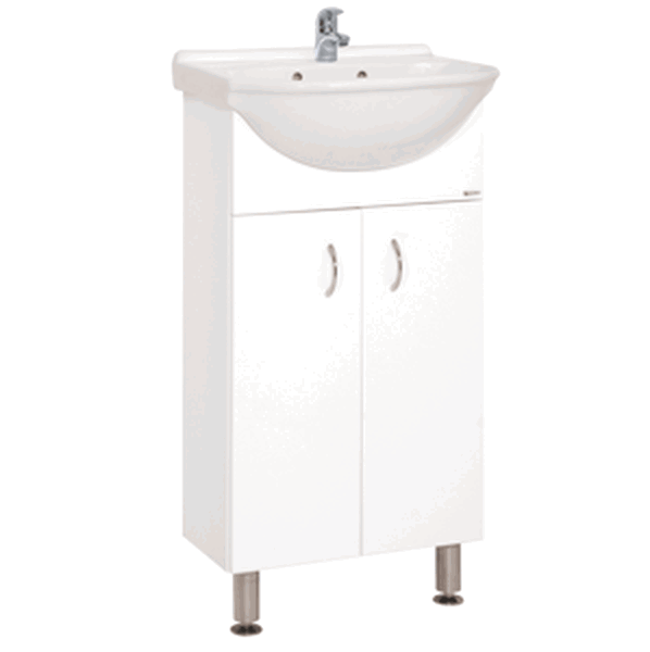 Koupelnová skříňka s umyvadlem Keramia Pro 43x34,5 cm bílá PRO45DV