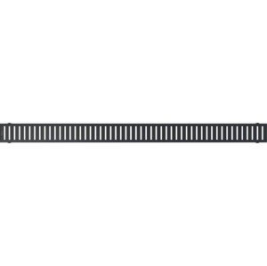 Rošt Alca 115 cm nerez černá mat zebra PURE-1150BLACK