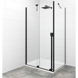 Sprchový kout obdélník 110x80 cm SAT Walk-In Xmotion SATBWIXM110STE80C