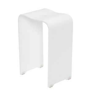 Stolička sprchová SAT volně stojící plast bílá SATSTOLPLASTB