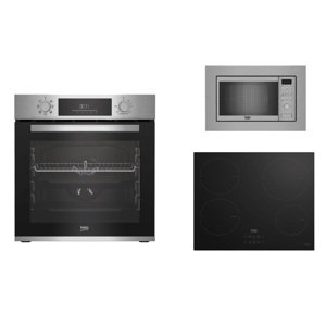 Set spotřebičů Beko BBIM12300X +HII64400MT+ BMOB17131X