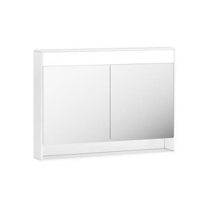 Zrcadlo s poličkou Ravak Step 100x74 cm bílá X000001421