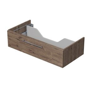 Koupelnová skříňka pod desku s 1 zásuvkou Naturel Ratio 100x26x50 cm dub Wellington ZB1001Z26.D370