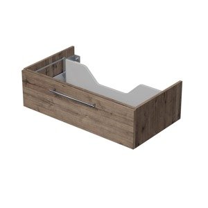 Koupelnová skříňka pod desku s 1 zásuvkou Naturel Ratio 90x26x50 cm dub Wellington ZB901Z26.D370