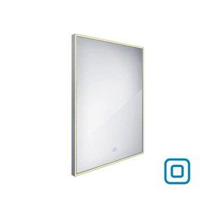 Zrcadlo se senzorem Nimco 60x80 cm hliník ZP 13002V