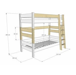 Spojovací díl 60cm + schůdky Sendy 305W