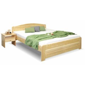Dřevěná postel LADA, 160x220, masiv borovice