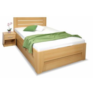 Zvýšená postel s úložným prostorem CANARIA, 120x220