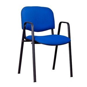 Konferenční židle ISO s područkami C4 béžovo/hnědá