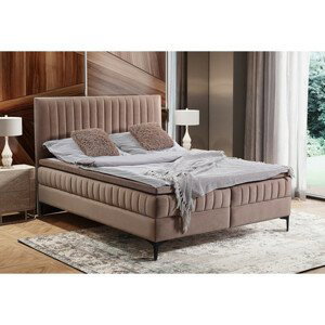 Čalouněná postel Dakota 160x200 cm Béžová