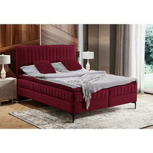 Čalouněná postel Dakota 140x200 cm Červená
