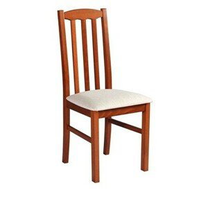 Jídelní židle BOSS 12 Bílá Tkanina 24Z